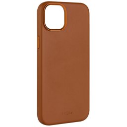 FIXED MagLeather MagSafe backplate iPhone 15 Plus maro