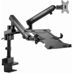 GEMBIRD MA-DA3-02 Monitor stand pe masă montabil notebook tavă 17"-32"