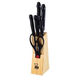 RB-2567 set cuțite 7 cu părţi inoxidabil oţel