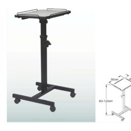MEDIUM cu roți podea stand negru