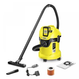 KARCHER 1.629-911.0 WD 3 Aspirator Cu acumulator umed și uscat
