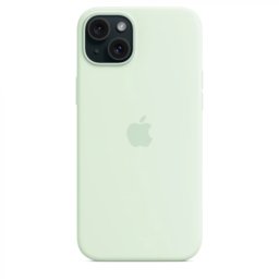 APPLE MagSafe fix silicon toc iPhone 15 Plus deschis menta