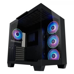 LCPOWER 809B - Dark Storm_X carcasă negru