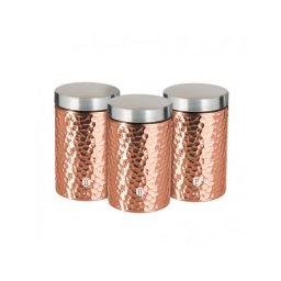 BERLINGER HAUS BH/6727 Metallic Line Rose Gold Edition de stocare set 3 cu părţi Rózsaarany