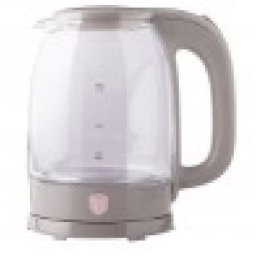 BERLINGER HAUS BH/9566 Fierbător sticlă 2200W 1.7L matt taupe