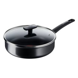 TEFAL B5823202 Simplicity tigaie + capac 24cm Negru