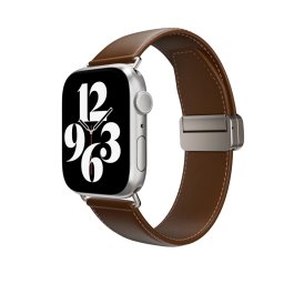SWITCHEASY Apple Watch Piele curea de ceas S4-S9 38/40/41mm maro