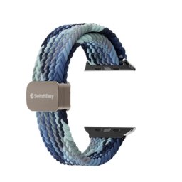 SWITCHEASY Apple Watch nylon curea de ceas S4-S9 42/44/45/49mm albastru