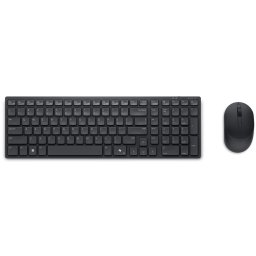 DELL KM555 silent Cablu fără Tastatură + mouse maghiar negru