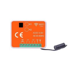 PRC IR RxUni-WIFI universal 2 csatornásTUYA wifi unitatea de primire