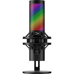 HP HyperX QuadCast 2 S RGB cu cablu mikrofon negru