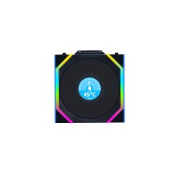 LIAN LI UNI FAN SL Wireless LCD 120 negru inversa giruetă