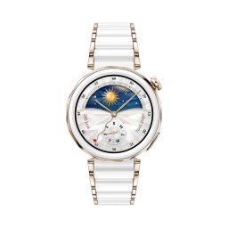 HUAWEI Watch GT 5 Pro 42mm ceramică curea alb