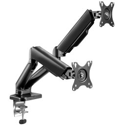 ADVANCE ADV-ARM2 Monitor desktop stand Dual 17-32" negru