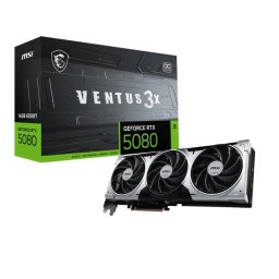MSI VENTUS 3X OC PLUS GeForce RTX 5080 16GB GDDR7 DLSS4