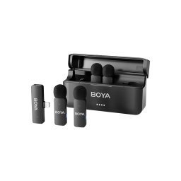 BOYA V4D 2.4 GHz cu patru canale cablu fără mikrofon Lightning