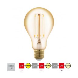 Bec LED diambil Eglo 12858 VINTAGE A75 E27/4W/230V 2200K