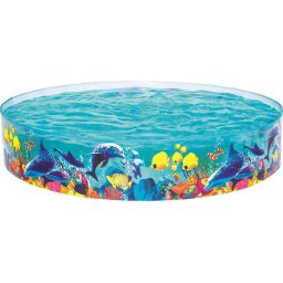 Piscina pentru copii 244 cm x 46 cm Multicolor