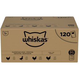 Whiskas Selectie hrană umedă - pasăre 120 x 85 g