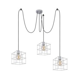 Lustră pe cablu Globo 15530Z-3H1 MERRIL 3xE27/60W/230V