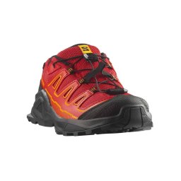 Pantofi Salomon X Ultra Junior, impermeabili, Gore-tex, culoare rosie