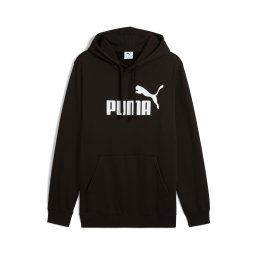 PUMA Hanorac sport 'ESS No. 1' negru / alb