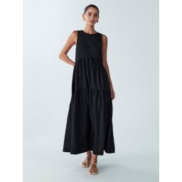 St MRLO Rochie 'Remi' negru