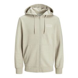 JACK & JONES Hanorac alb kitt