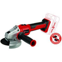 Polizor unghiular Einhell AXXIO 18/115 Q Solo 4431150, 18v, 2,5Ah, fara acumulator si incarcator, Rosu-Negru