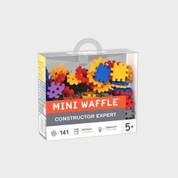 Set de construit cu blocuri, Marioinex Mini Waffle, Constructor Expert, 141 piese