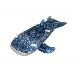 Saltea gonflabila Bestway - Ride-on, Whaletastic Wonders, 193 x 122 cm, Alb-Albastru