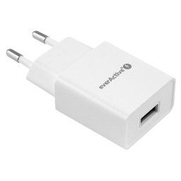Incarcator retea priza Everactive SC-200, smart USB Charger, 2.4A, 12W, alb