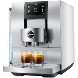 Espressor de cafea Jura automat Z10 Aluminium White, 1450W, 32 bauturi, One Touch, Afisaj color, WiFi Connect, Alb, 15bar, 2.4L