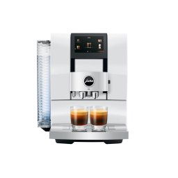 Espressor de cafea JURA automat Z10 Diamond White, 1450W, 32 bauturi, One Touch, Afisaj color, WiFi Connect, Alb, 15bar, 2.4L