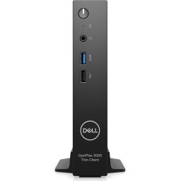 Desktop PC DELL OptiPlex 3000 TC, Procesor Intel® Celeron® N5105 2.0GHz Jasper Lake, 8GB RAM, 64GB eMMC, UHD Graphics, no OS