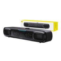 Mini Soundbar bluetooth Baseus AeQur 2.5W + 2.5W (negru) A20054402111-00