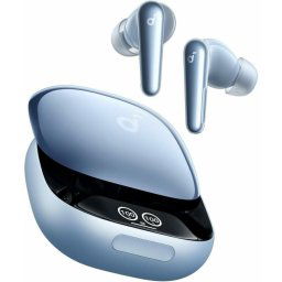 Casti wireless Anker Soundcore Liberty 4 Pro, Noise Cancelling, True Wireless, Hi-Fi, 6 Microfoane, Albastru