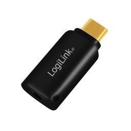 Adaptor audio Logilink UA0356, USB-C la Jack 3.5 mm mama