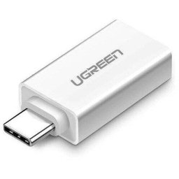 Adaptor Ugreen, US173, USB Type-C(T) to USB 3.0(M), 5Gbps, pvc, alb