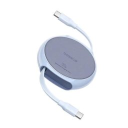 CABLU alimentare si date Baseus Free2Draw Mini, Fast Charging Data Cable pt. smartphone, retractabil, USB Type-C la USB Type-C 100W, 1m, Albastru "P10368400311-00