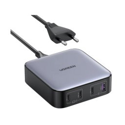Incarcator UGREEN CD328 Nexode, 3x USB-C, USB-A, GaN, 100W (negru)