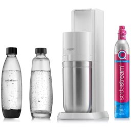 Aparate de preparare sifon Sodastream DUO, 2 sticle, Alb