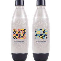 Sticla SodaStream Fuse Bubble Mosaic , 2x1L