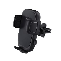 Suport auto TRUST Runo Air Vent TR-24983, atasabil la ventilatorul masinii, material plastic, marime dispozitive compatibile 55 - 100 mm, negru