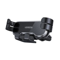 Ugreen Gravity Suport Auto pentru Telefon cu carlige reglabile Neagra