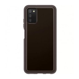 Husa de protectie Samsung Soft Clear Cover pentru Galaxy A03s, Negru