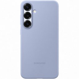 Husa de protectie Samsung Silicone Case pentru Galaxy S25+, Albastru deschis