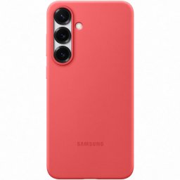 Husa de protectie Samsung Silicone Case pentru Galaxy S25+,Rosu