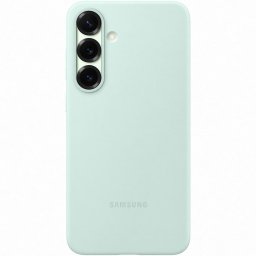 Husa de protectie Samsung Silicone Case pentru Galaxy S25+, Verde Mint