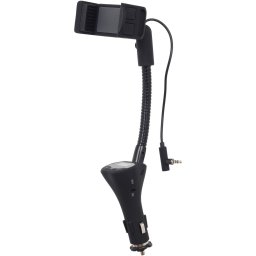 Carkit 4-in-1 Gembird TA-CHU3, jack 3.5mm, modulator FM, suport, handfree, incarcator, USB, montare la priza auto, Negru